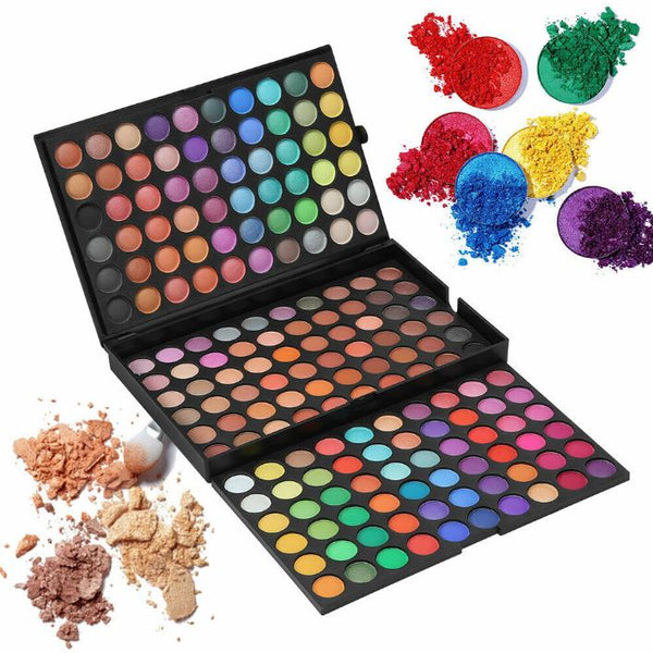 Eye Shadow Palette 180 Colors Natural Matte Shimmer Eye shadow Mixed Tray Eye Shadow