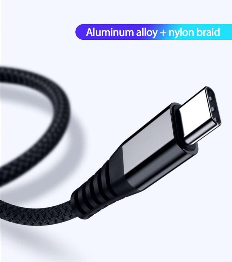 USB Type-C to USB C 3.1 Male to Male Sync PD Charging Cable Type C to Type C Mac