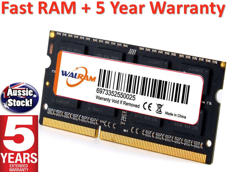 16 GB (2X 8GB) 2RX8 DDR3L 1600MHz PC3L-12800S SODIMM Laptop RAM 1.35V Memory