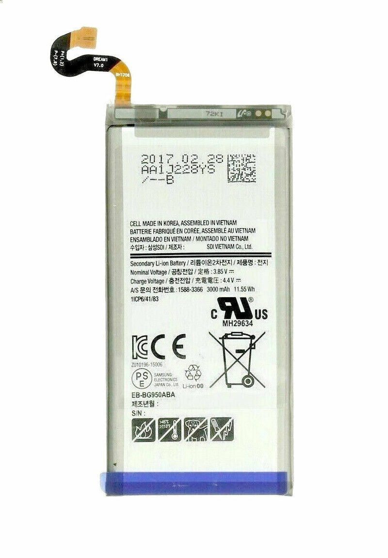 Replacement Battery for Samsung Galaxy S8