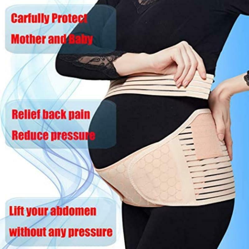 Pregnancy Belly Support Band Pelvic Pain Relief Adjustable Brace Maternity Belt