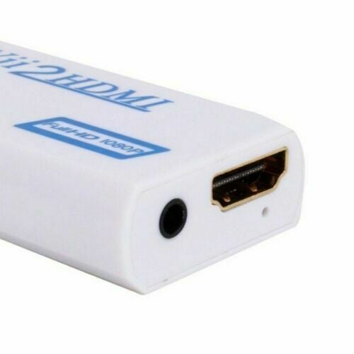 Wii/Wii U HDMI Adapter Wii to HDMI Converter Adapter HD Audio Video Output