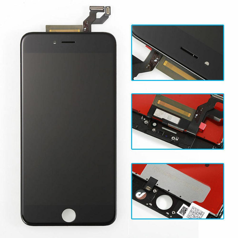 For iPhone 5S LCD Touch Screen Replacement Digitizer Basic Assembly - Black