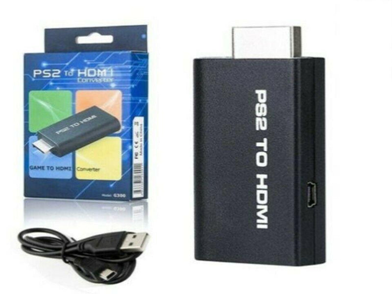 PS2 to HDMI Video Converter Composite AV to HDMI For PlayStation 2 HD Adapter