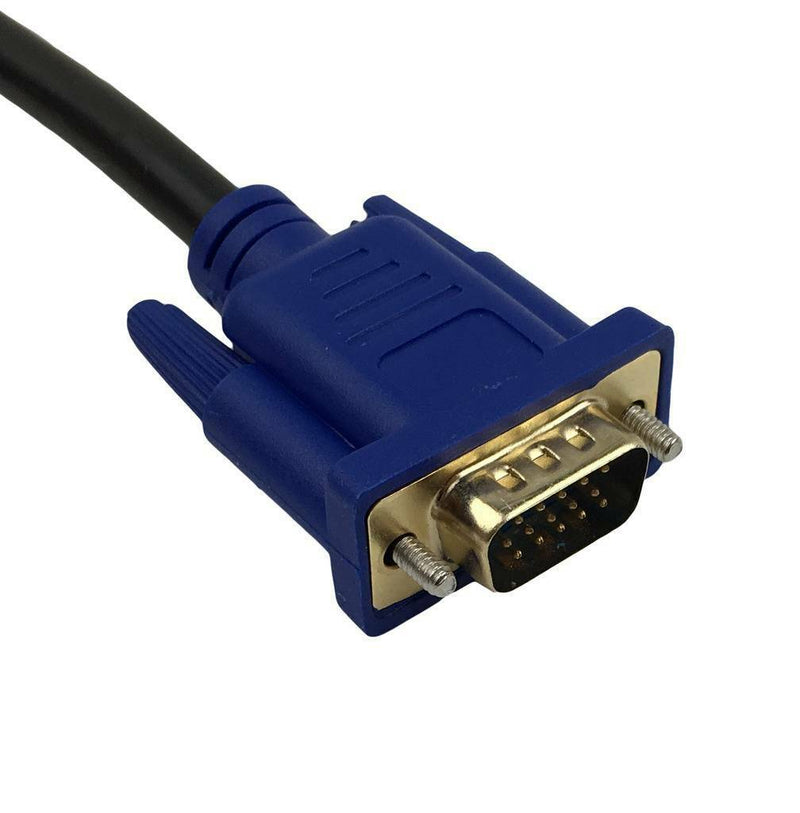 HDMI Male to VGA Male Cable HD Monitor Lead Adapter 15Pin 1080P Converter Laptop