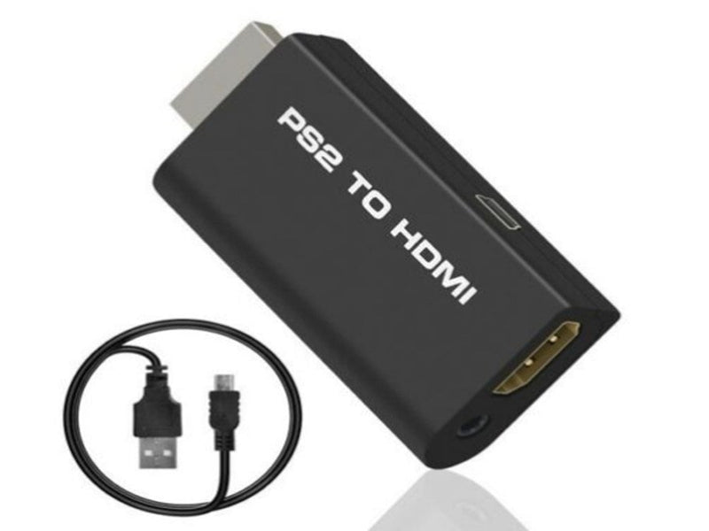 PS2 to HDMI Video Converter Composite AV to HDMI For PlayStation 2 HD Adapter