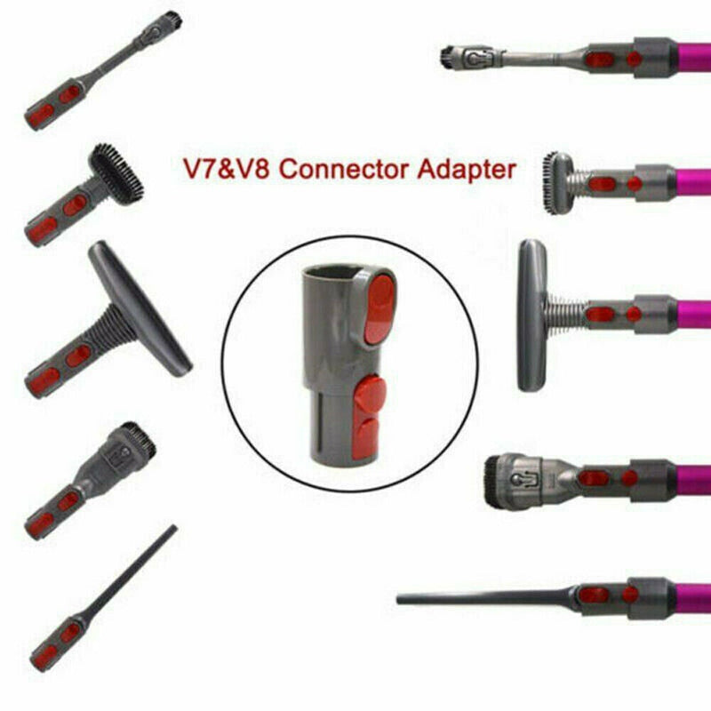 6 in 1 Vacuum Accessories Kit Compatible For Dyson V7 V8 V10 Vacuum Cleaner