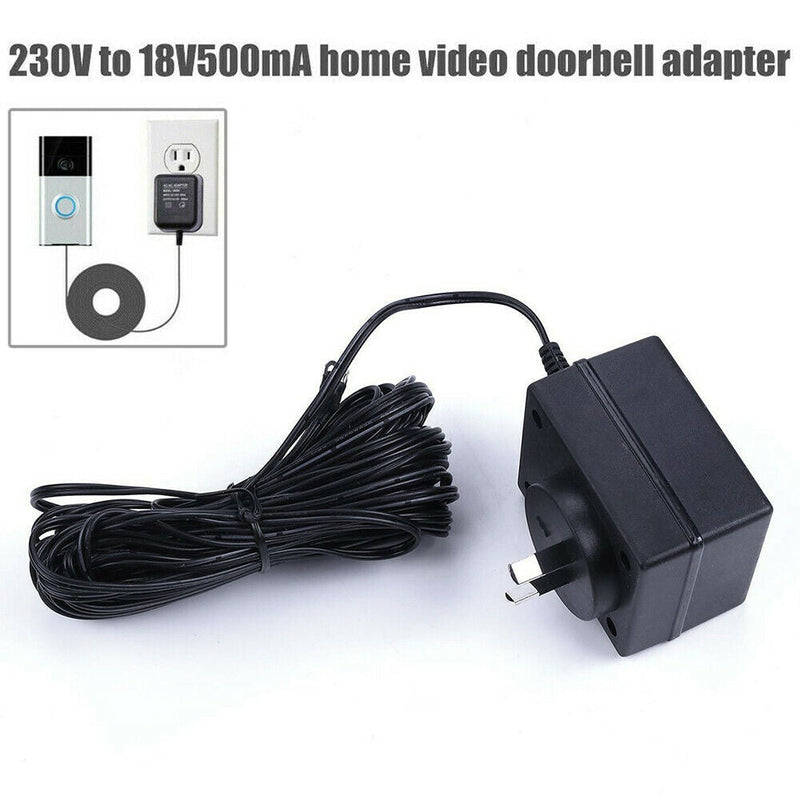 Power Supply Adapter Transformer Charger For Video Ring Doorbell AU Plug 10M