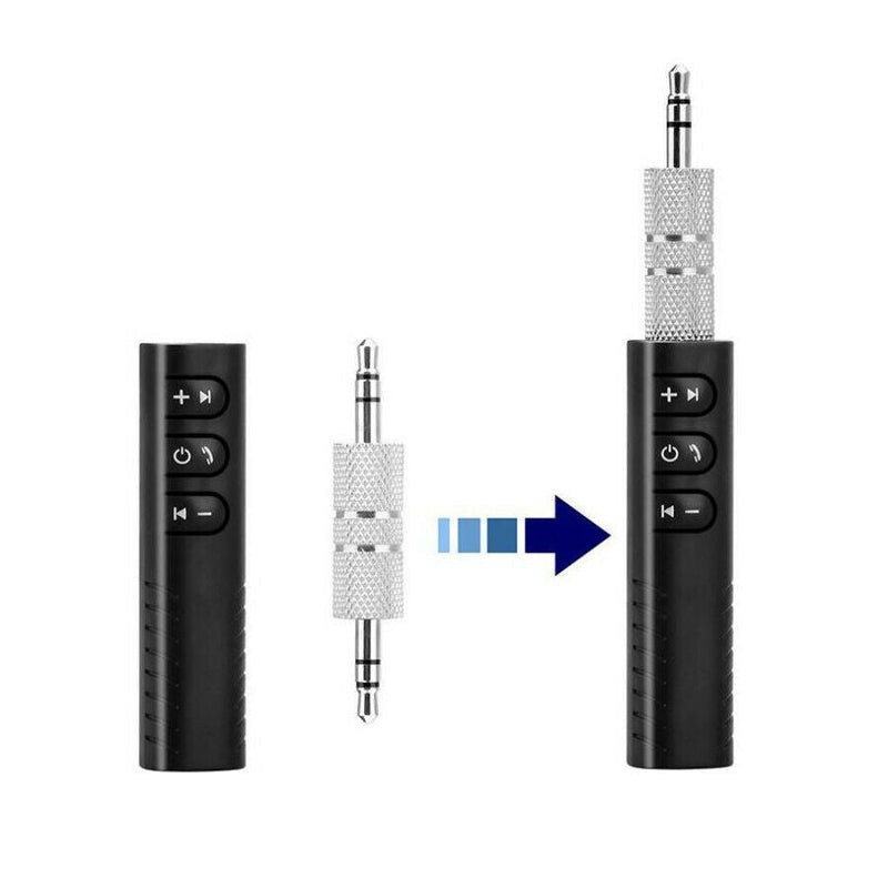 Wireless Bluetooth 3.5mm AUX Audio Music Receiver Stereo Home Car Adapter