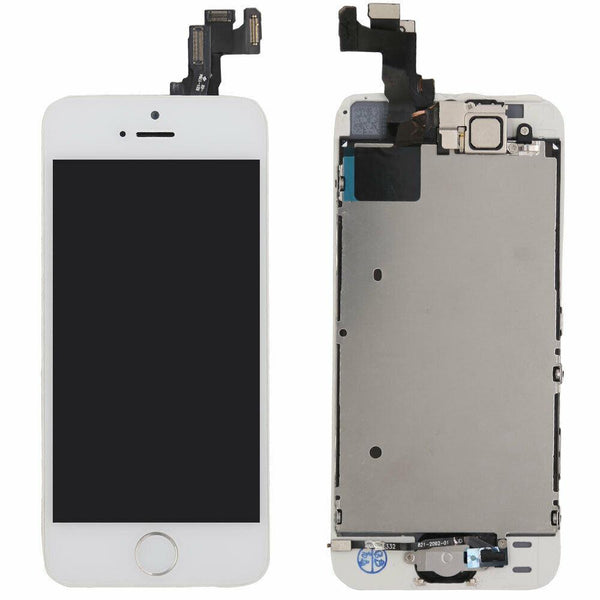 For iPhone 5S LCD Touch Screen Replacement Digitizer Basic Assembly - White