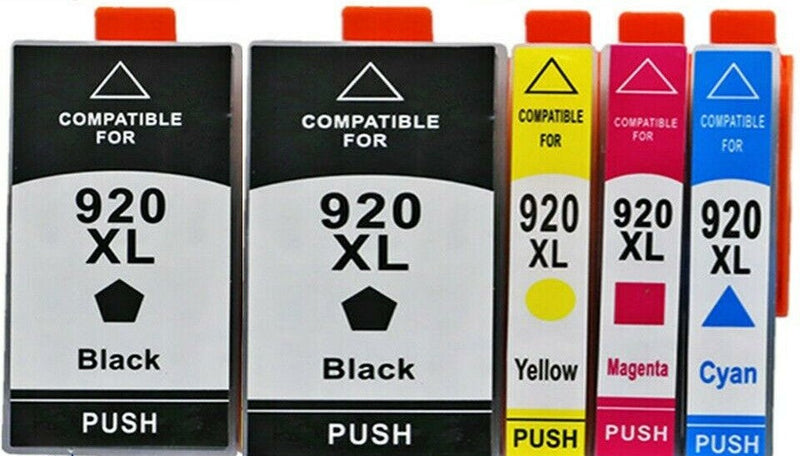 5 x 920XL 920 XL Compatible Ink Cartridge For HP Officejet 6500 7000 6500A 7500A