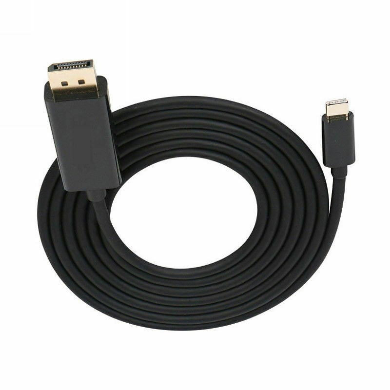 USB-C to Display Port Cable Adapter 6Ft USB 3.1 Type C to HD DP Cable 1.8M OZ