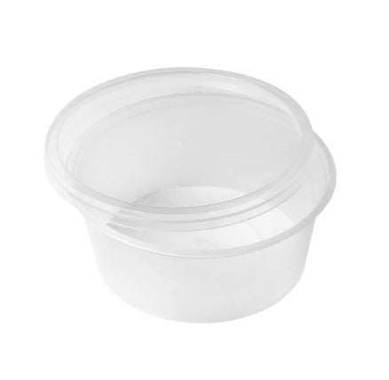 500ml | 50pcs Take away Containers Takeaway Food Plastic Lids Bulk