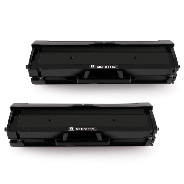 2x MLT- D111S Toner for Samsung SL-M2020W / SL-M2070FW Printer 2000 pages