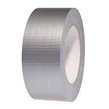 Cloth Duct Tape Gaffer Craft Self Adhesive Repair Silver 48mm Waterproof