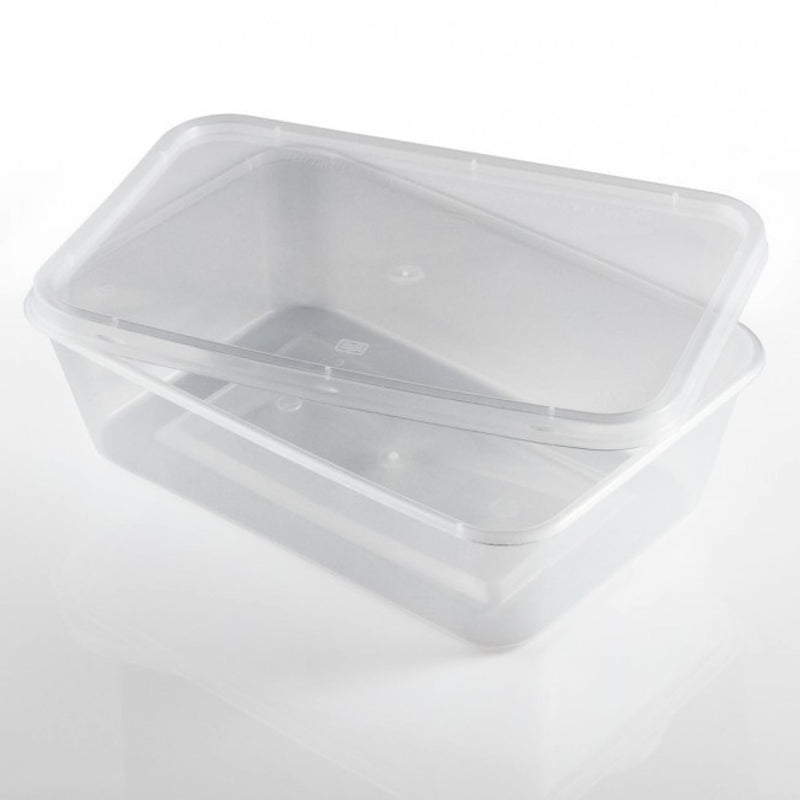 650ml (Medium) | 50 Pack Food Containers Takeaway Storage Box