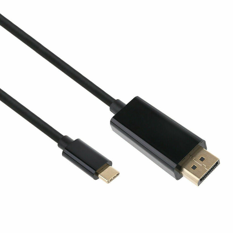 USB-C to Display Port Cable Adapter 6Ft USB 3.1 Type C to HD DP Cable 1.8M OZ