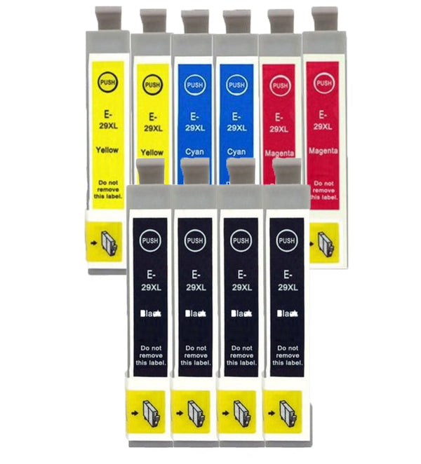 10 Ink Cartridges for Epson 29XL XP235 XP245 XP335 XP432 XP442 XP435 with chip