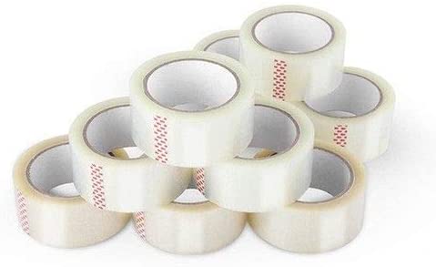 12 Pack | Sticky Packing Packaging Tape Clear 75meter x 48mm 45 Micron