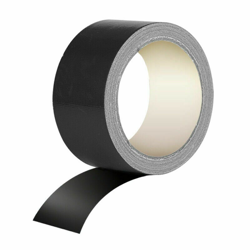 Cloth Duct Tape Gaffer Craft Self Adhesive Repair Black 48mm Waterproof