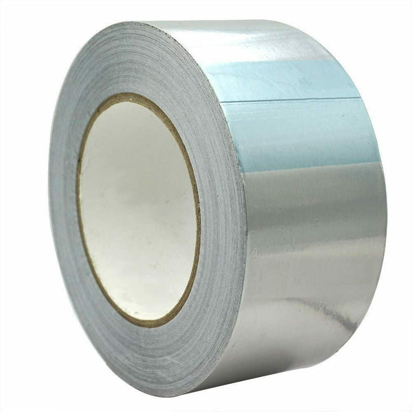 [4 Pack] Aluminum Foil Adhesive Sealing Tape Heating Duct Silver Repairs 48mm x 30M