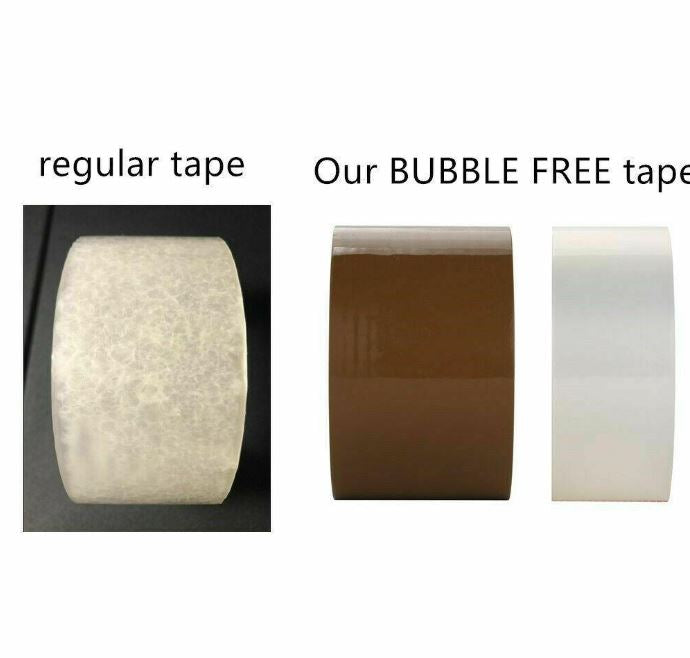 [6 Rolls]  Clear Packaging Tape 48mmx75m - Sticky Box Carton Packing Shipping Adhesive