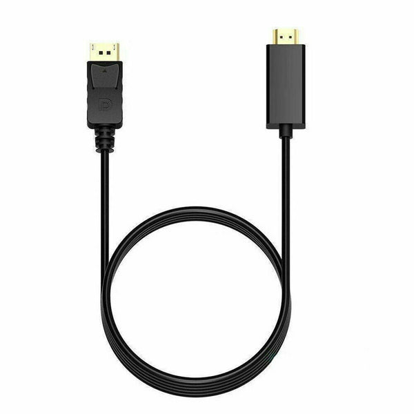 Display Port Displayport DP to HDMI Cable Male to Male Full HD High Speed 1.8M