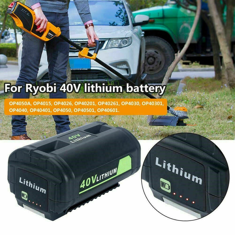 For RYOBI 36V 4.0Ah 4.0 Ah 4Ah Hi-Tech Lithium Ion Battery Cordless BPL3640D2