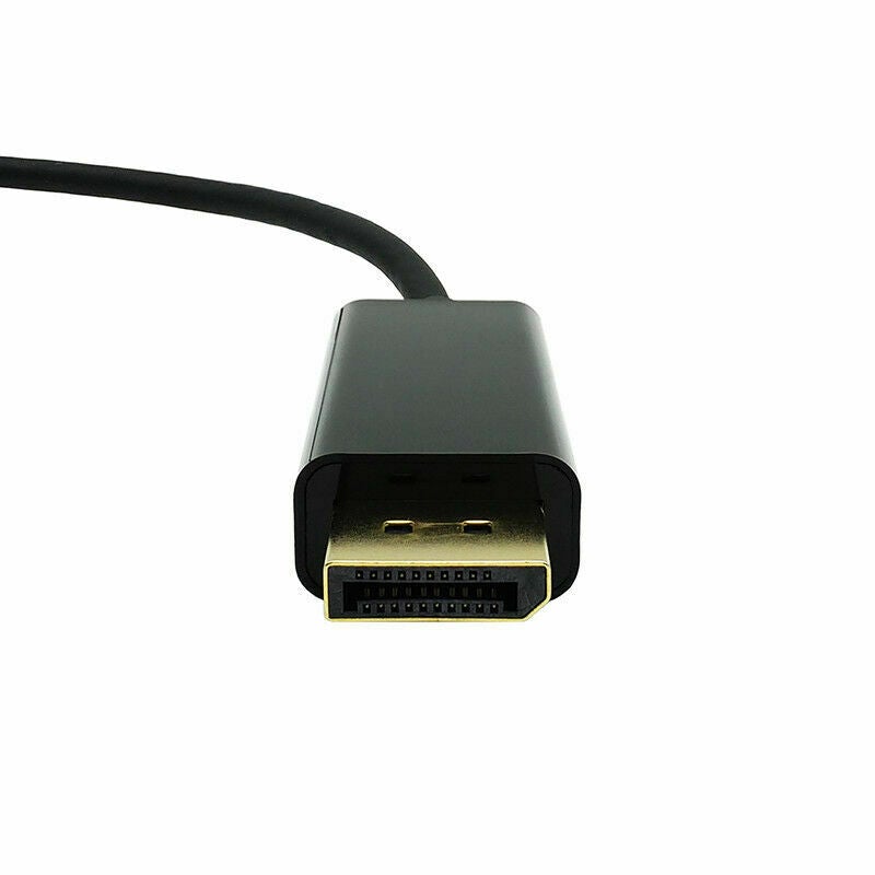 USB-C to Display Port Cable Adapter 6Ft USB 3.1 Type C to HD DP Cable 1.8M OZ