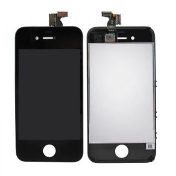 For iPhone 4 LCD Touch Screen Replacement Digitizer Basic Assembly - Black