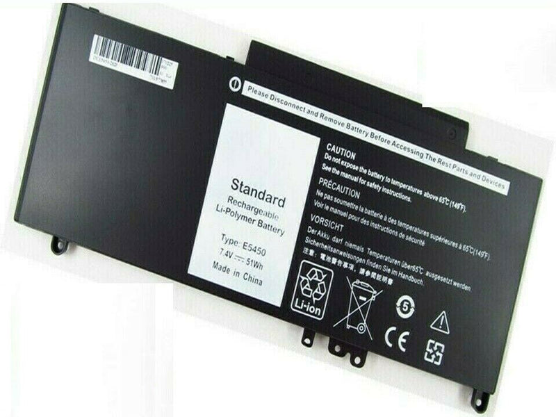 G5M10 51Wh Battery for Dell Latitude E5450 E5550 E5570 E5470 E5270 8V5GX