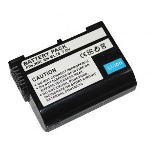 2550mAh Battery for Nikon EN-EL15 D7000 D7100 D800 D800E D600 Camera