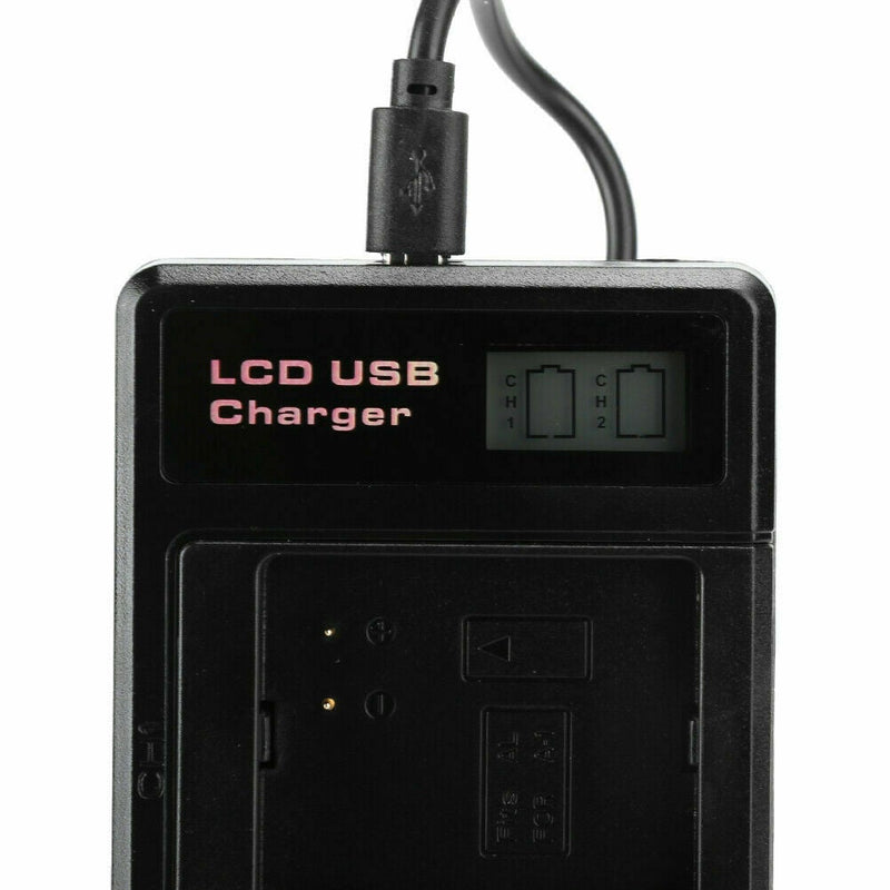 Fast Charging LCD Dual Charger for Arlo Pro 2 with USB Cable