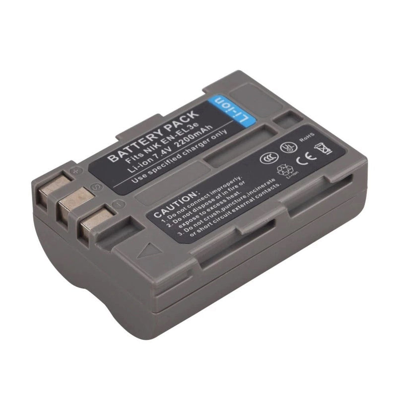 Fast Charging EN-EL3e Battery For Nikon D700 D90 D50 D70s D300S