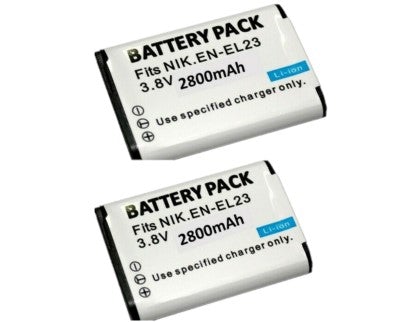 Fast Charging 2800mAh EN-EL23 Battery For Nikon Coolpix B700 P610 P610S P900 P900S