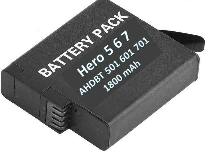 OEM Fast Charge Battery for GoPro HERO7 Black 7 6 5 Go Pro