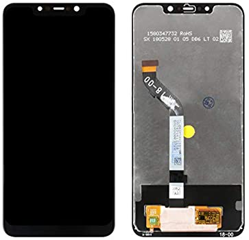 Xiaomi Pocofone F1 LCD Display + Touch Screen Digitizer with Frame Assembly Black