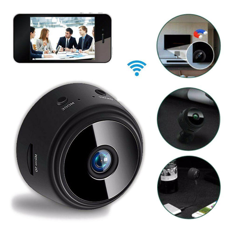 1080P HD Mini Wi-Fi Wireless IP Hidden Spy Camera Network Monitor Security Cam