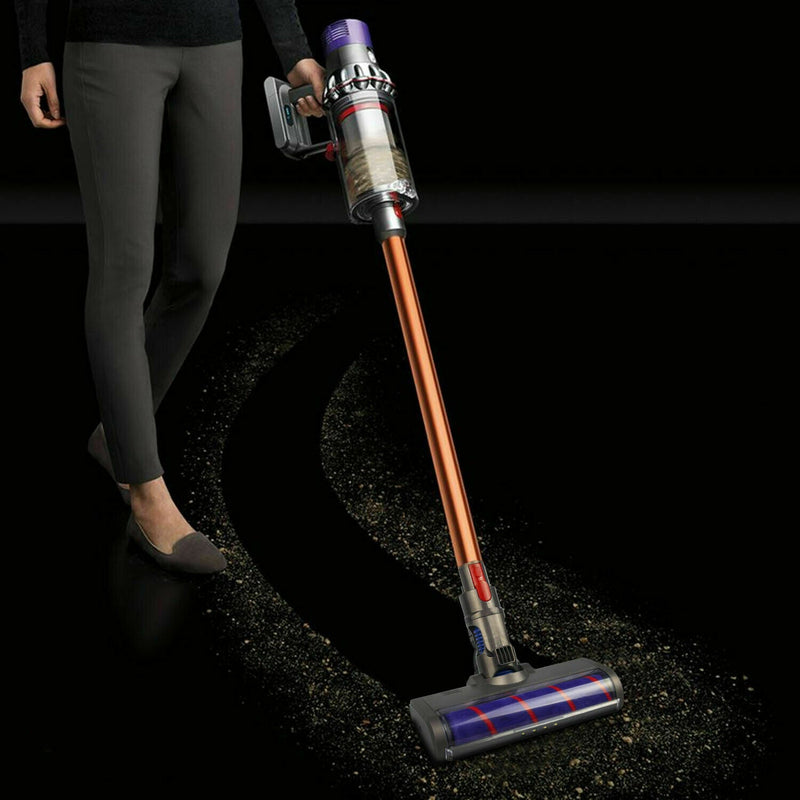 Dyson V7 V8 V10 V11 Vacuum Cleaner Fluffy Floor Head Roller Brush with LED Light