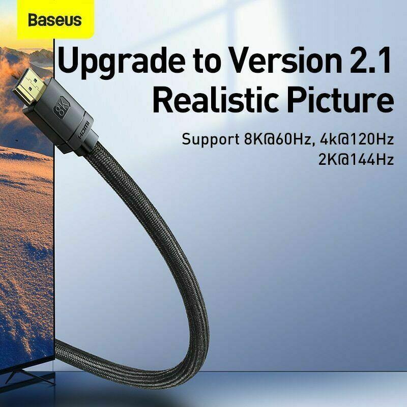 HDMI v2.1 Cable 8K 120Hz UHD With HDR 3M