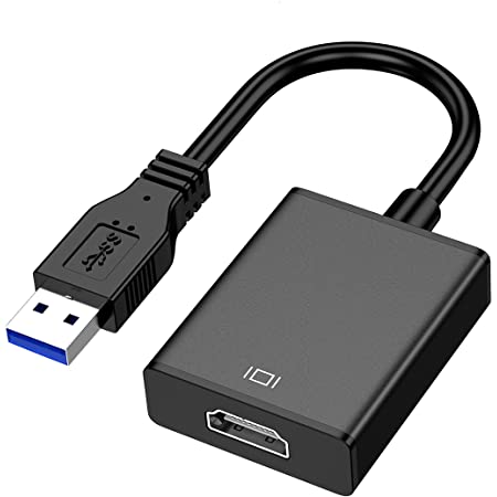 USB 3.0 Male to HDMI Female Adapter Converter Cable for Windows Mac HD 1080 YK