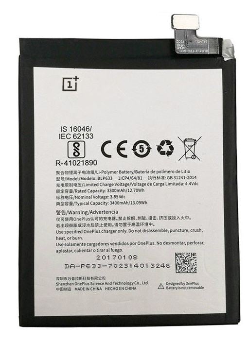 Battery Replacement for OnePlus 1+3T