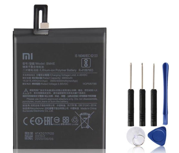 OEM Replacement Battery BM4E For Pocophone F1 High Capacity + Tools + Warranty