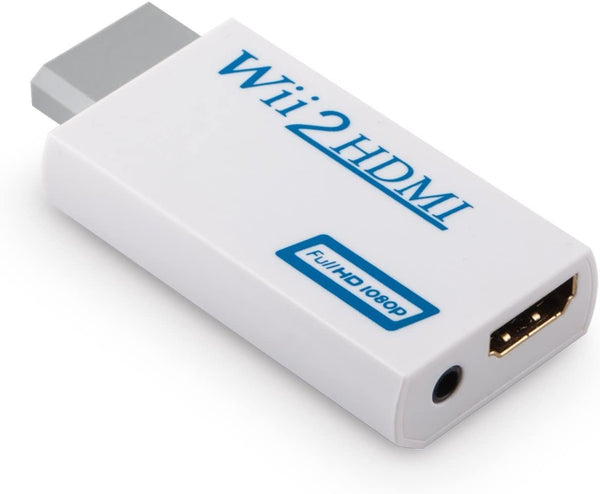 Wii/Wii U HDMI Adapter Wii to HDMI Converter Adapter HD Audio Video Output