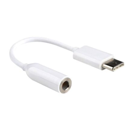 USB Type C to 3.5mm Headphone Audio Aux Stereo Cable Adapter For LG Xiaomi