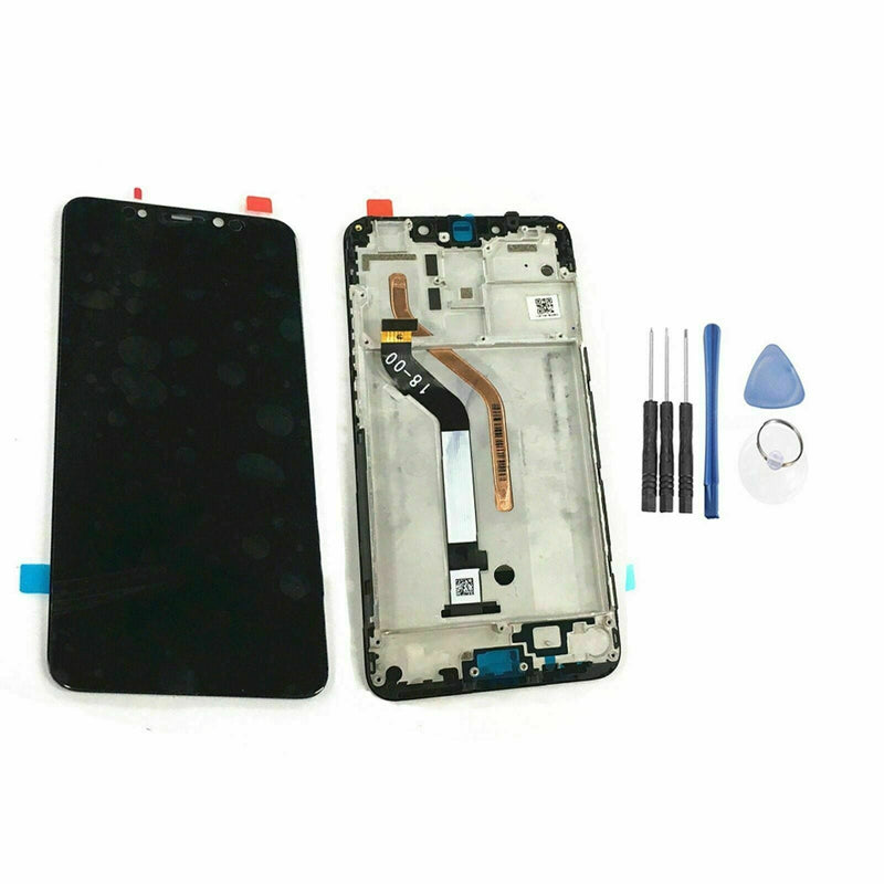 OEM LCD Touchscreen Digitizer Full Assembly for XIAOMI Poco phone F1 + Frame AU