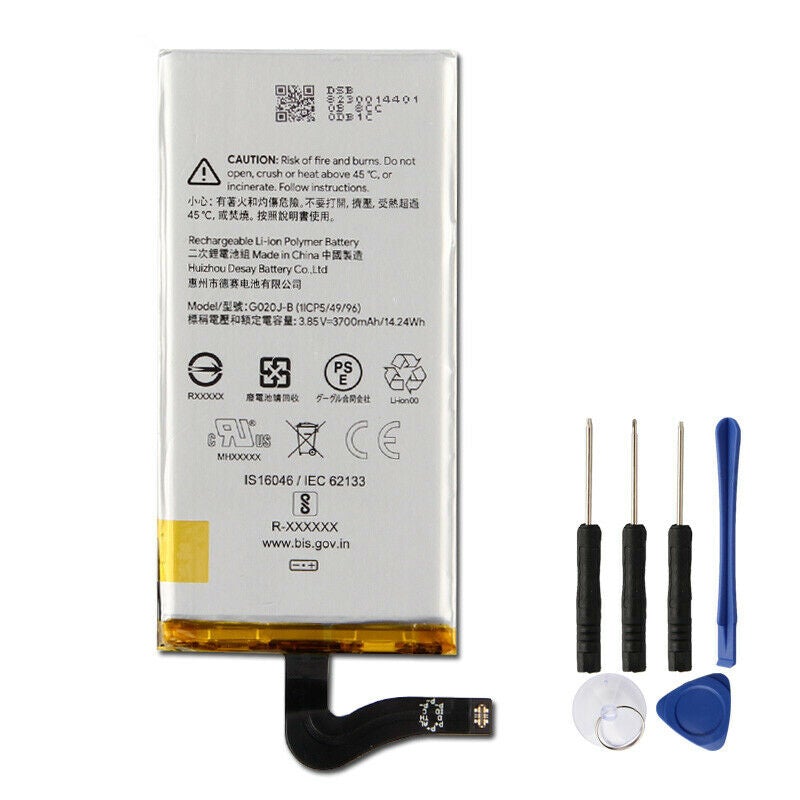 Replacement Battery for Google Pixel 1 | XL | 2 | 2 XL | 3 | 3 XL | 3A | 4 | 4 XL