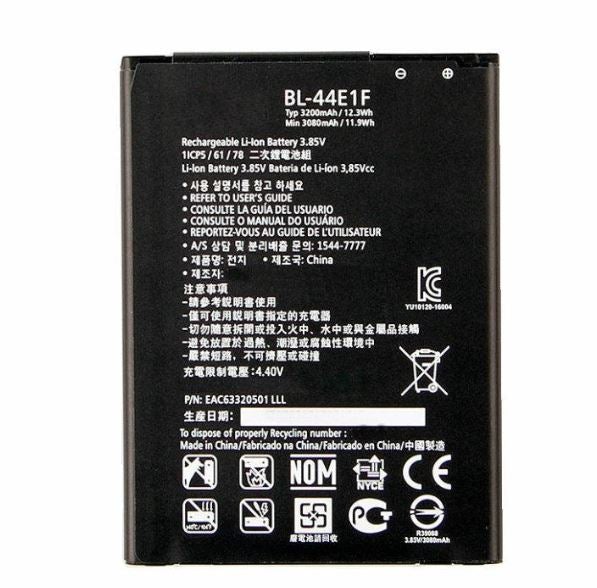 Replacement Battery for LG G2 G3 G4 LG G5 G6 G7 V10 V20 V30 V30+ V40