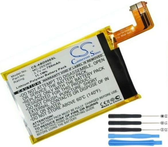 New 3.7V 750mAh MC-265360 Battery for Amazon Kindle 4 5 6 4G WiFi D01100