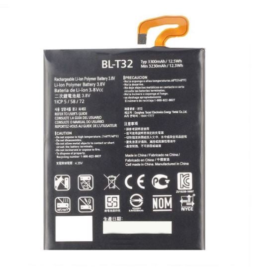 Replacement Battery for LG G2 G3 G4 LG G5 G6 G7 V10 V20 V30 V30+ V40